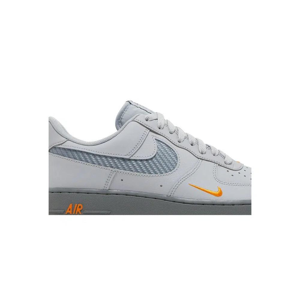 Кроссовки Nike Air Force 1 '07 'Wolf Grey Kumquat' 2