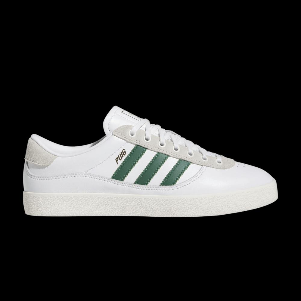 Кроссовки adidas Puig Indoor 'White Dark Green' 1