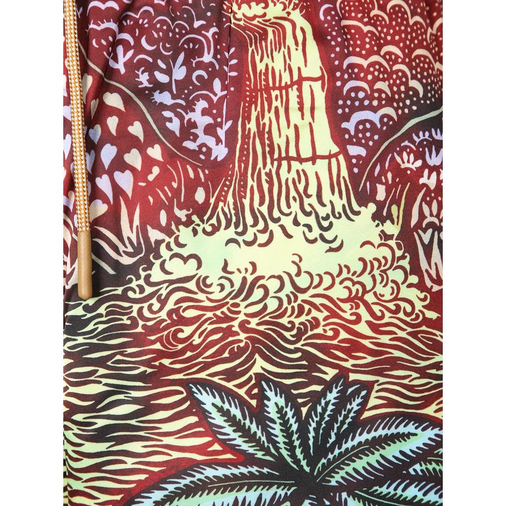 landscape-print swim shorts 3