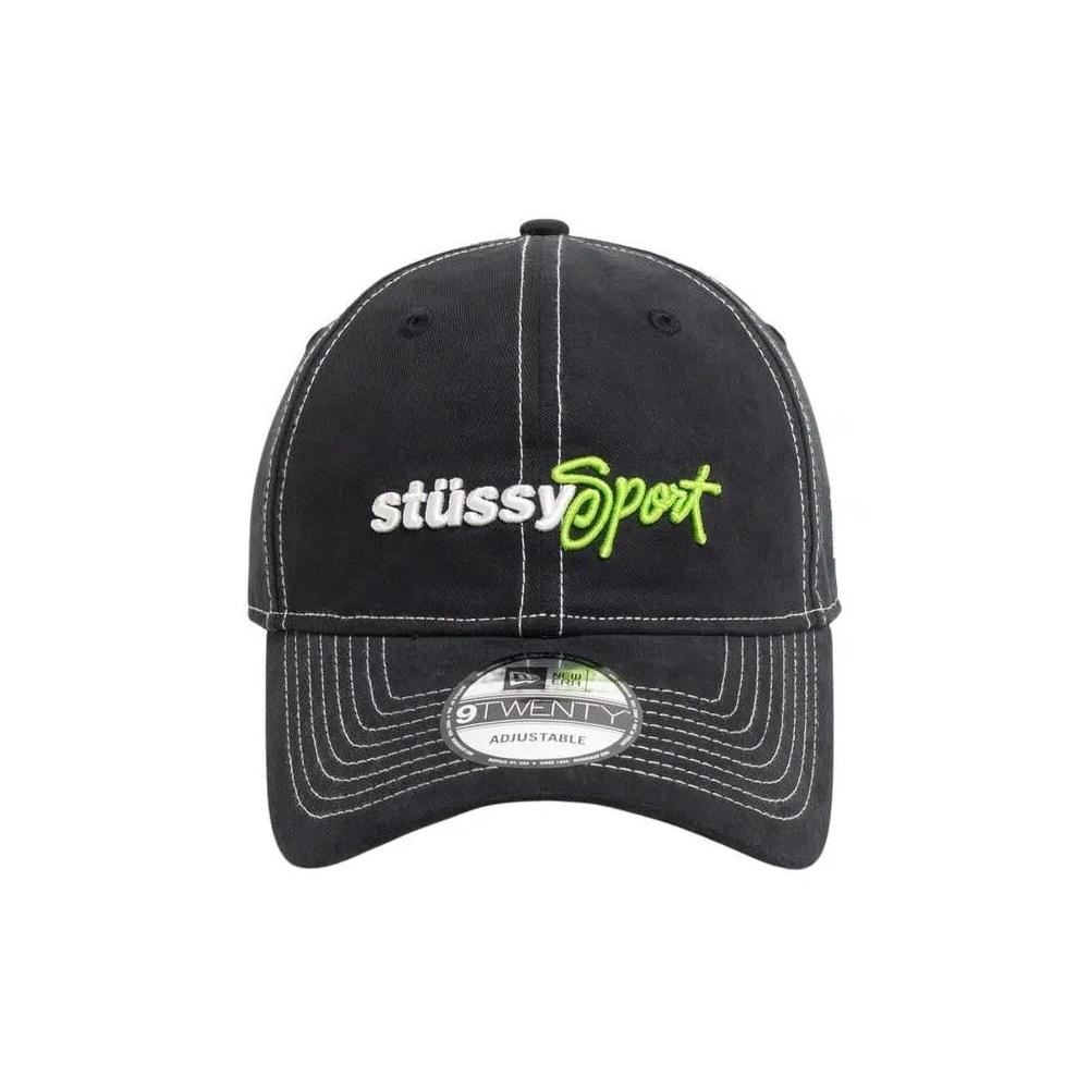 Кепки Stussy x NEW ERA 9twenty Sport Strapback 'Черный' 1