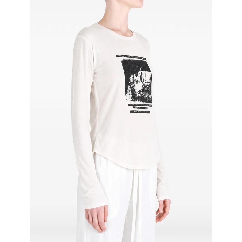 Dot graphic-print long-sleeved t-shirt 3