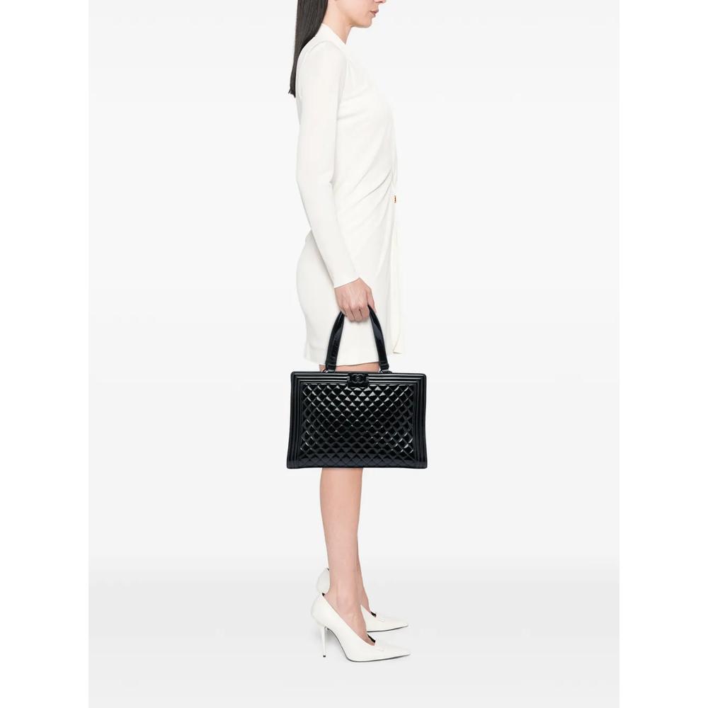 Большая сумка-тоут Quilted Patent Boy Shopping (2014-2015 годы) 2