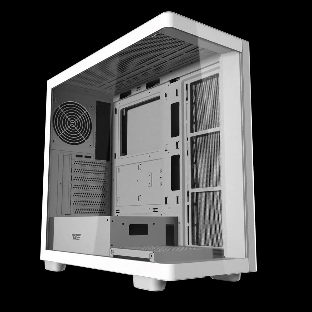 darkFlash DS900G USB 3.0 ATX корпус - Белый (без вентиляторов) 1