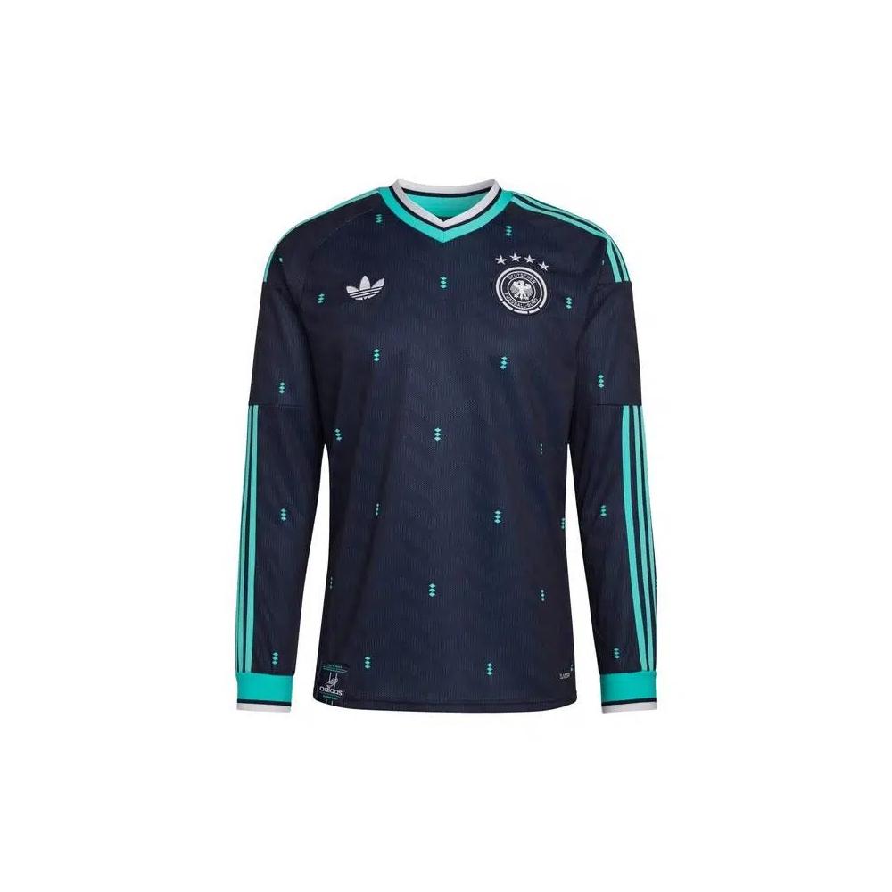 Джерси Adidas Germany 26 Away Long Sleeve Jersey 'Collegiate Navy' 1