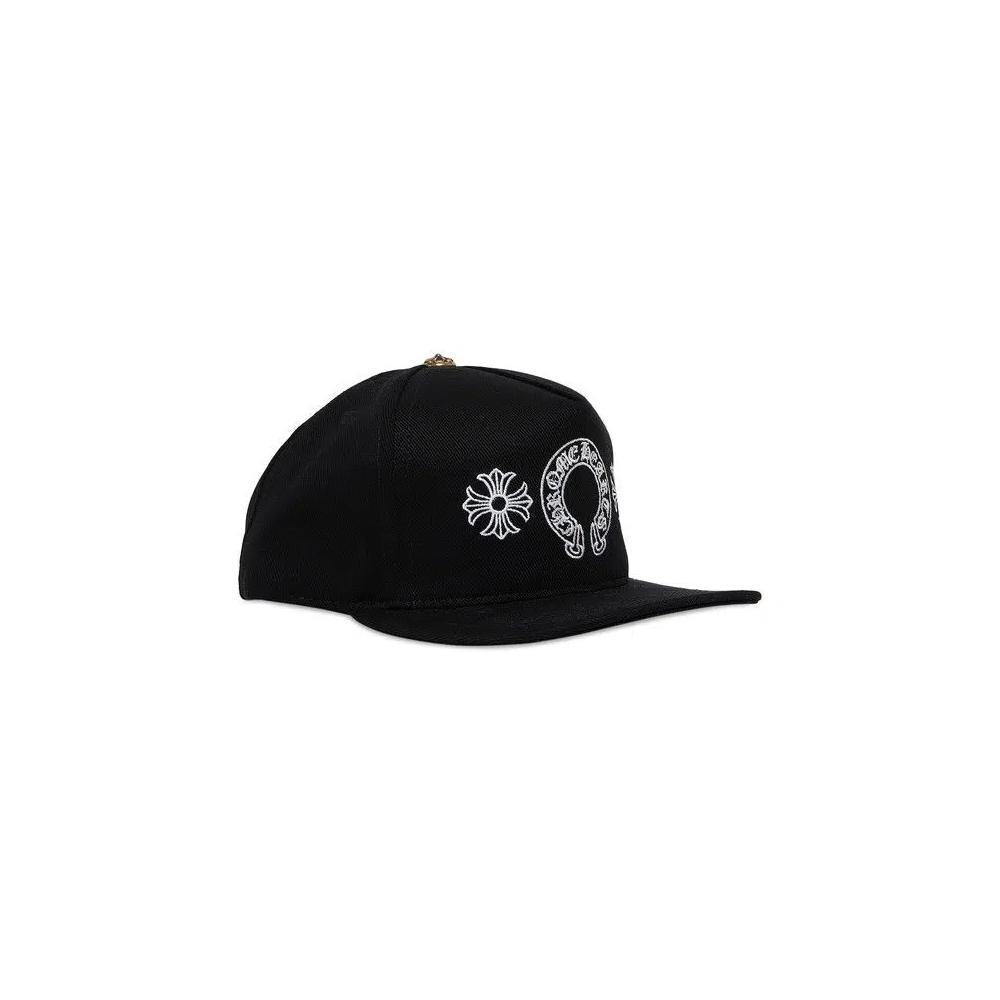 Бейсболки Chrome Hearts Horseshoe Denim Snapback 'Black' 2