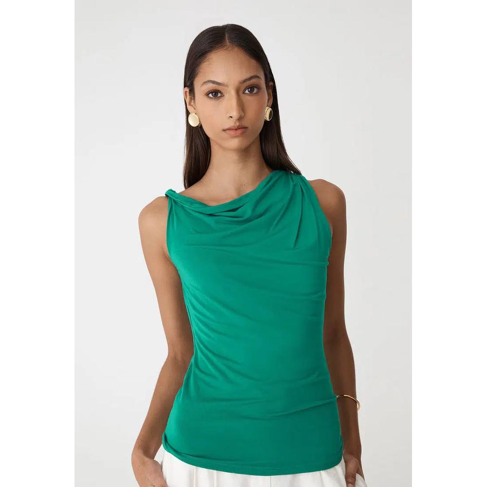 Топ Cici Bamboo Twist Shoulder 5