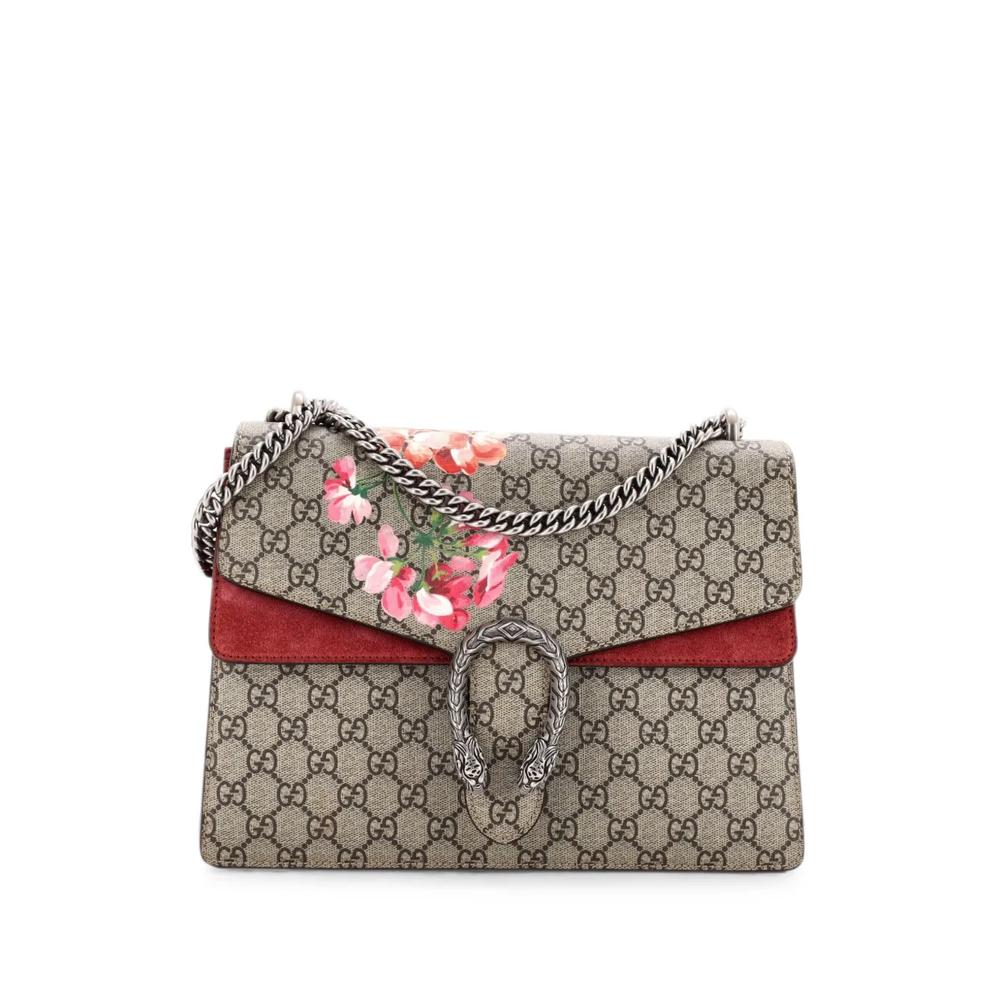 Сумка на плечо Dionysus Bag Blooms Print GG Coated Canvas Medium 1