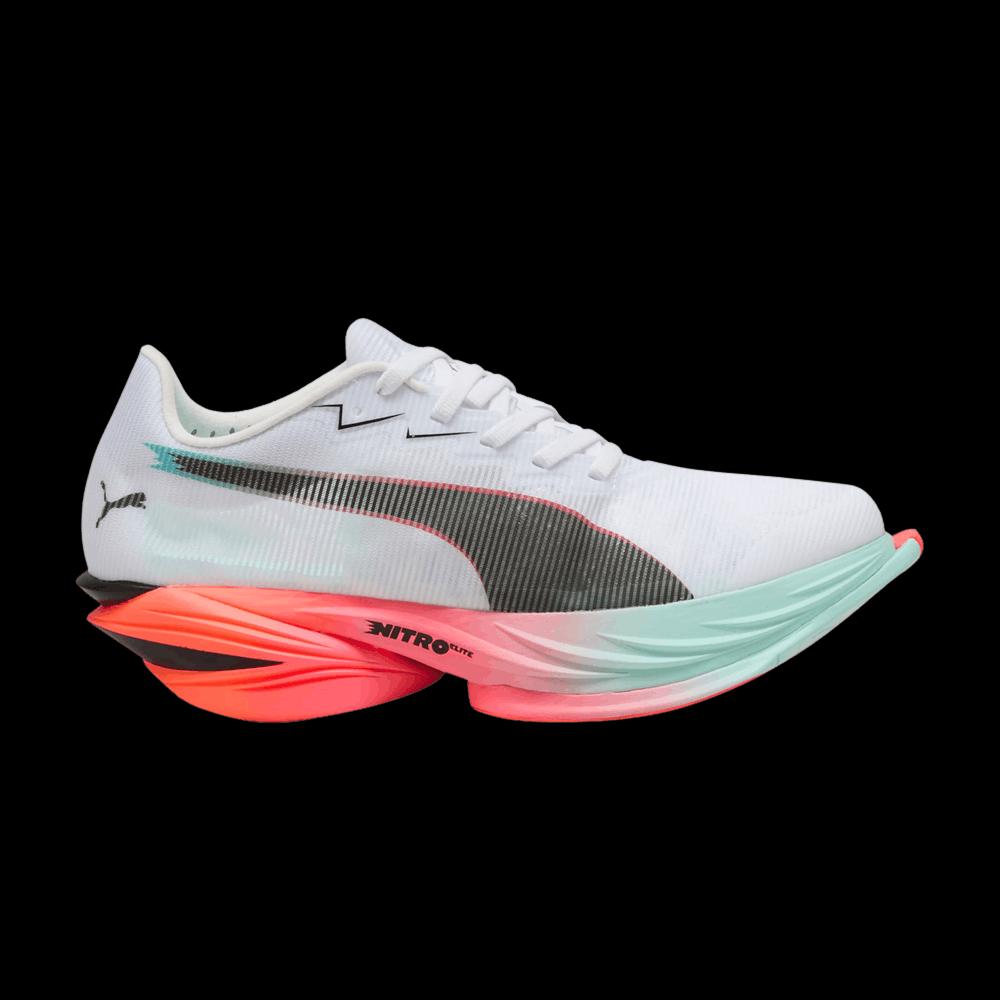 Кроссовки Puma Wmns Fast-R Nitro Elite 3 'White Glowing Red Mint' 1