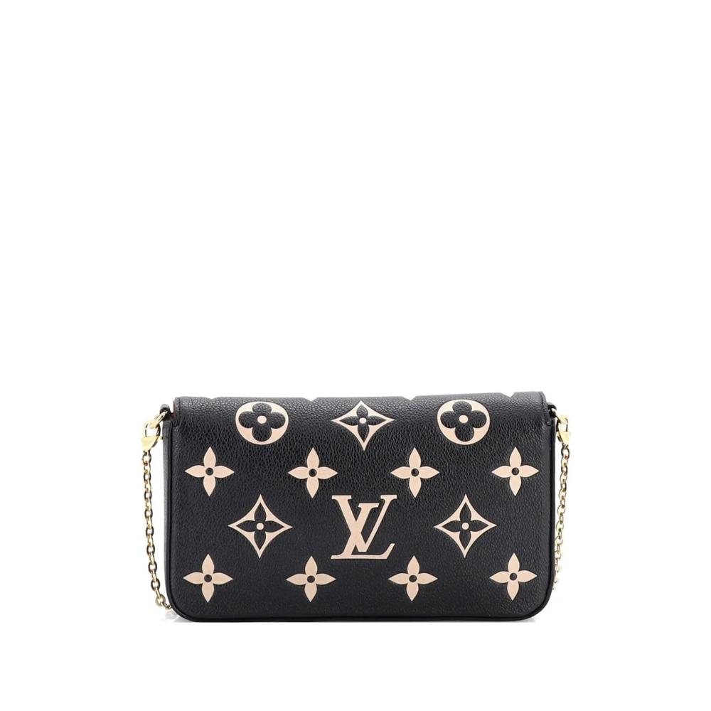Сумка через плечо Felicie Pochette Bicolor Monogram Empreinte Giant 2