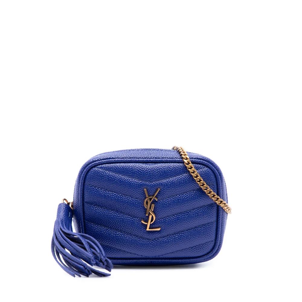 Мини-сумка через плечо Baby Chevron Grain de Poudre Monogram Lou Camera Bag (2020 год) 1