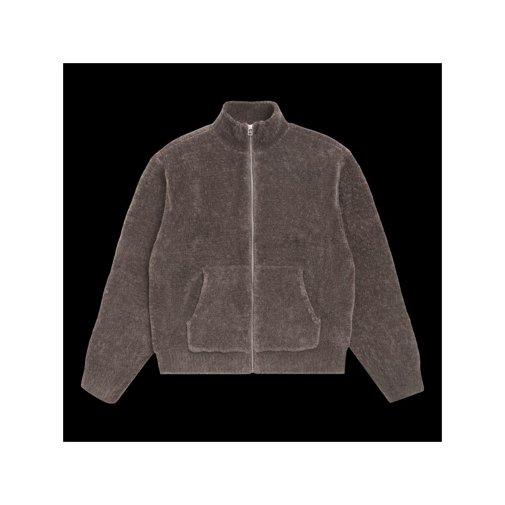 Свитер Stussy Cashmere Zip Sweater 'Коричневый' 1