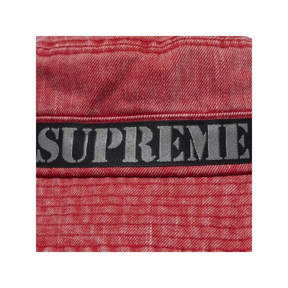 Панама Supreme Stencil Webbing Boonie 'Красный' 3