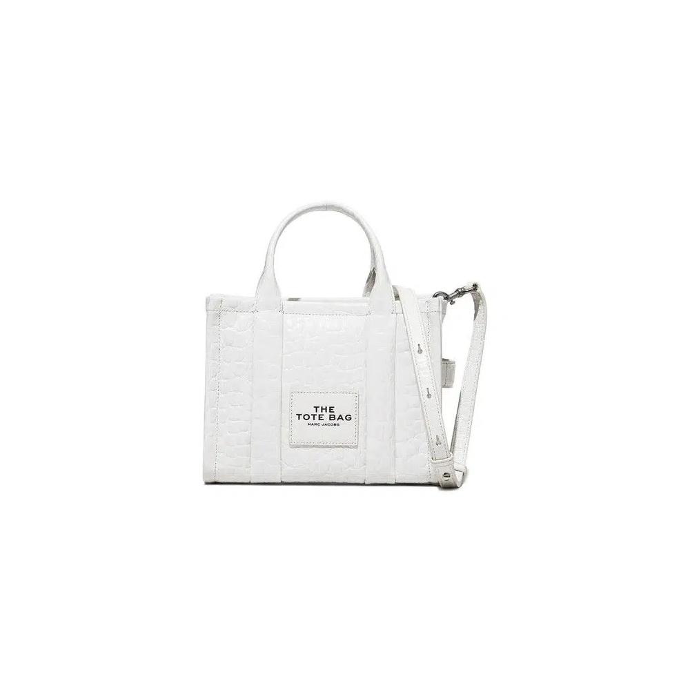 Сумка-тоут Marc Jacobs Croc Small 'Слоновая кость' 1