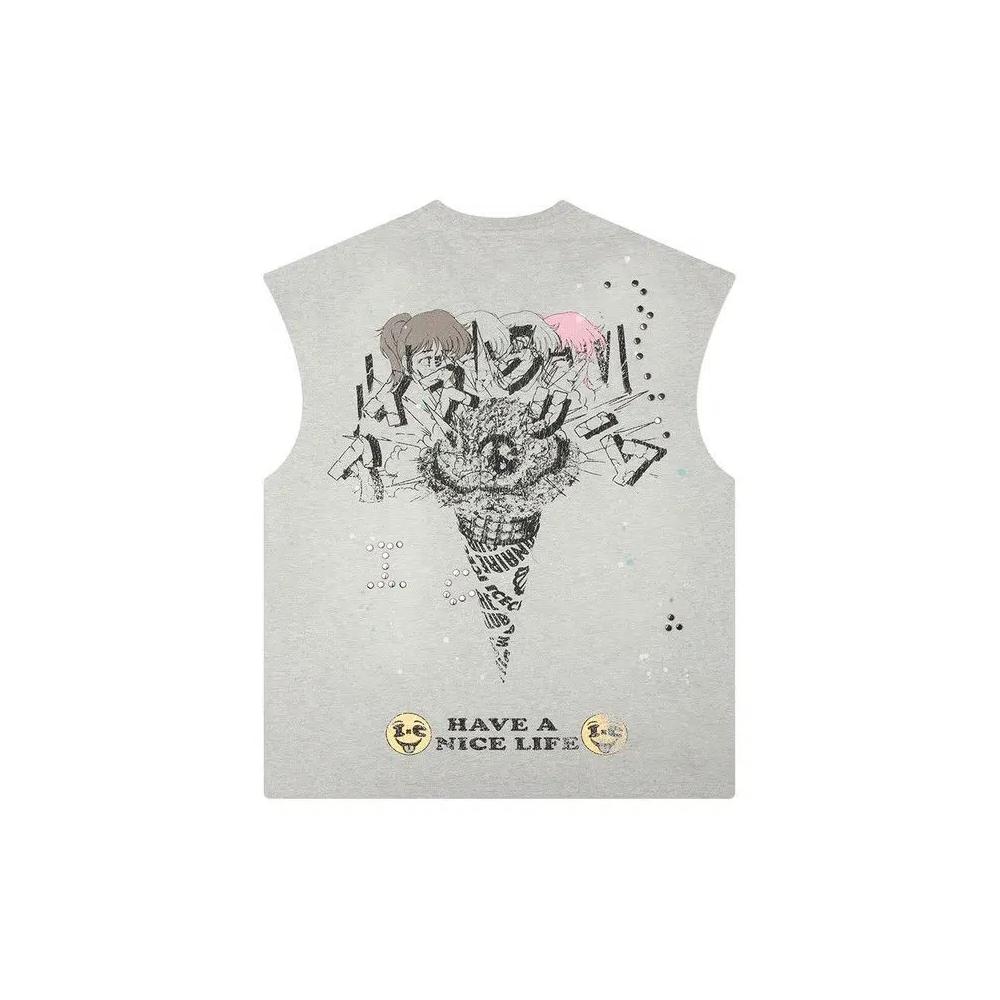 Майки Icecream Samus Tank «Серый хизер» 2