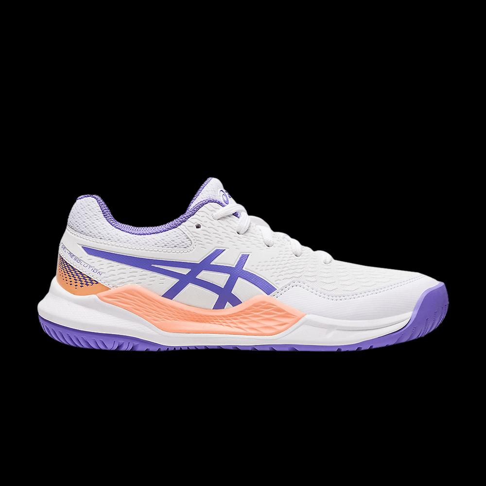 Кроссовки Asics Gel Resolution 9 GS 'White Amethyst' 1