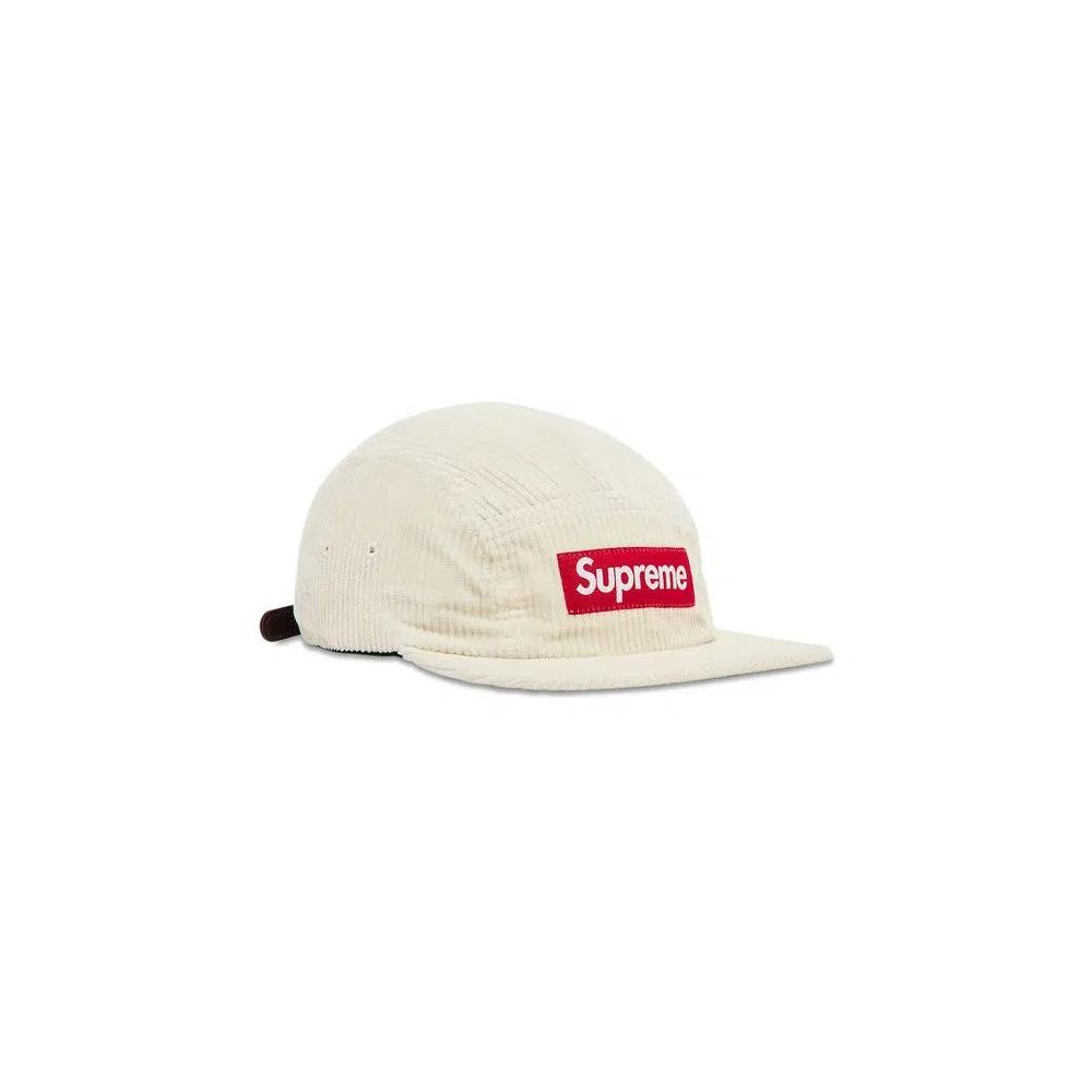 Кепки Supreme Corduroy Camp Cap 'Stone' 2
