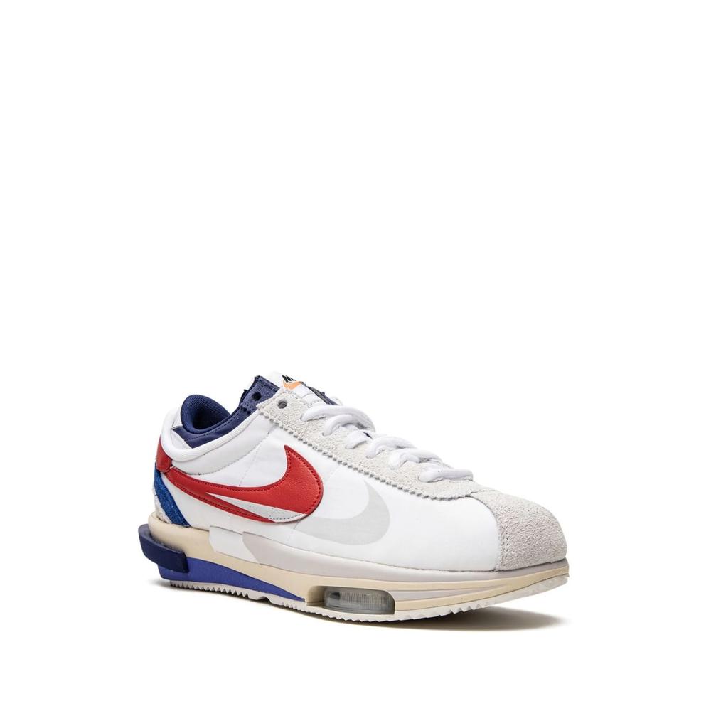 Кроссовки Cortez 4.0 White/Red/Blue из коллаборации с sacai 2