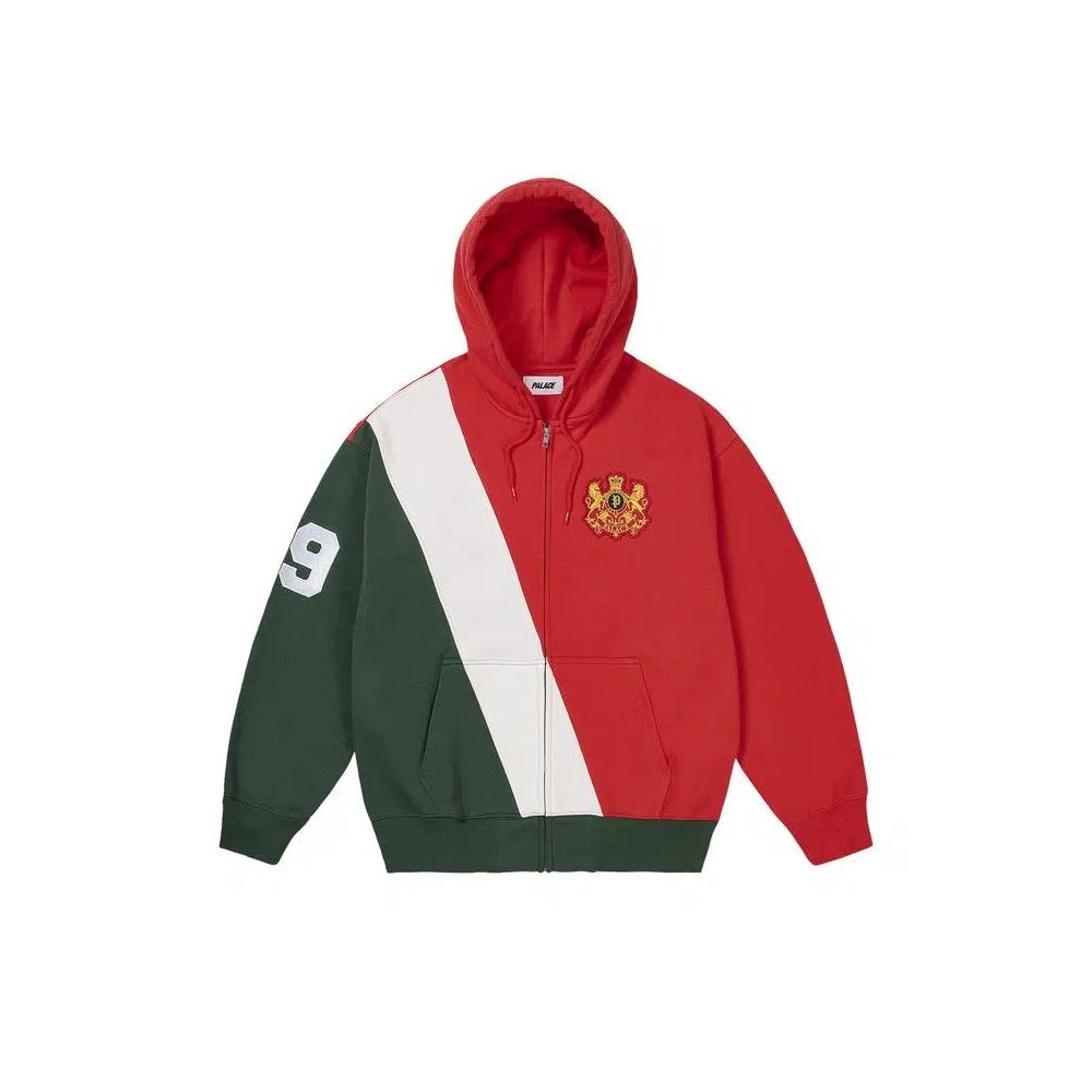 Худи Palace Established Zip Hood 'Красный' 1