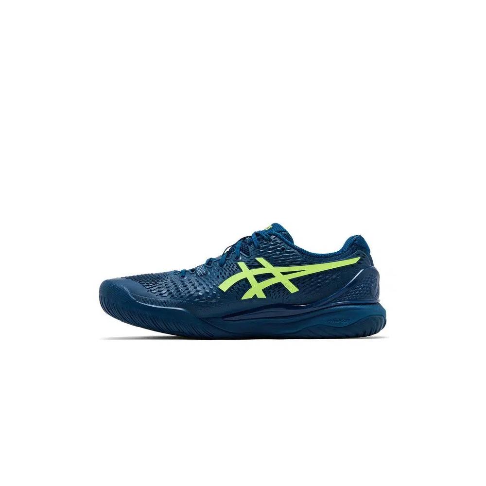 Кроссовки ASICS Gel Resolution 9 'Mako Blue Safety Yellow' 3