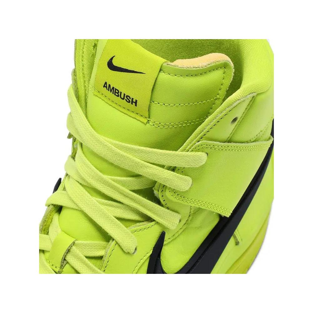 Кроссовки AMBUSH x Nike Dunk High 'Flash Lime' 9