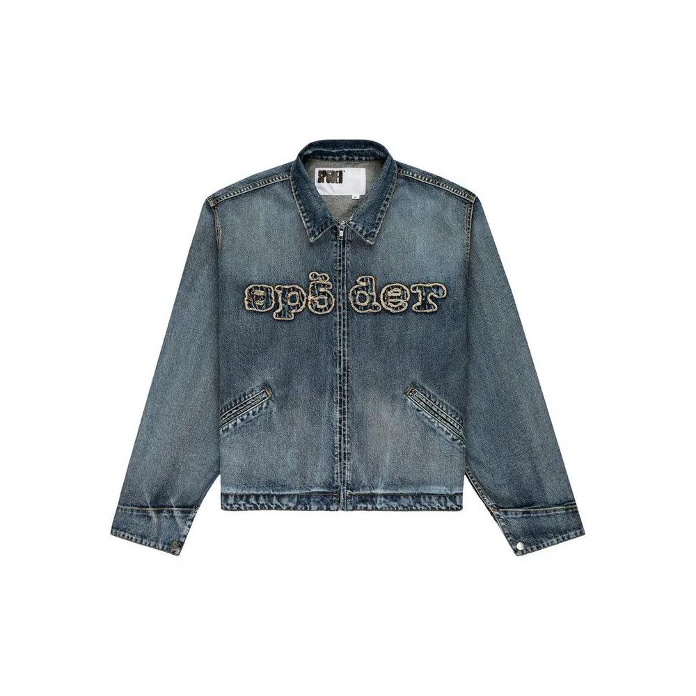 Верхняя одежда Sp5der Denim Work Jacket 'Light Blue Wash' 1