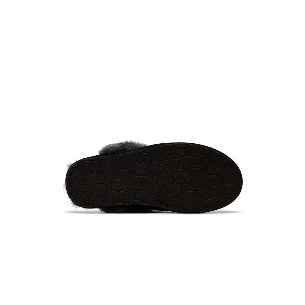 Тапочки UGG Wmns Scuffette II 'Black Grey' 4