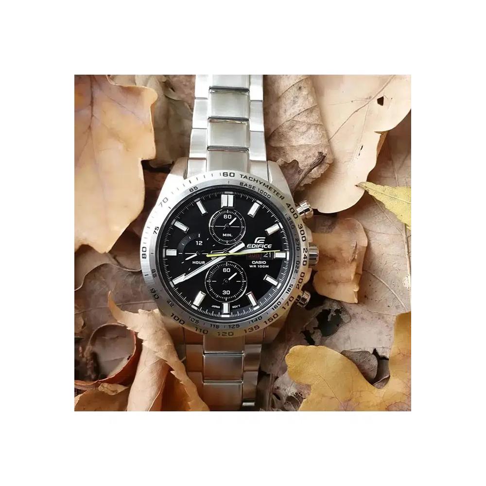 EFR-574D-1AV Мужские часы хронограф с браслетом из нержавеющей стали 5