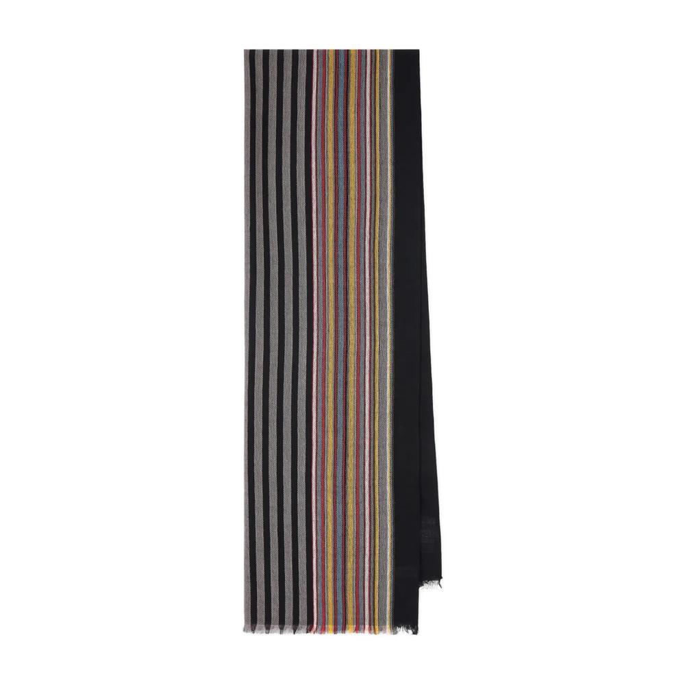 Шарф в полоску Signature Stripe 1