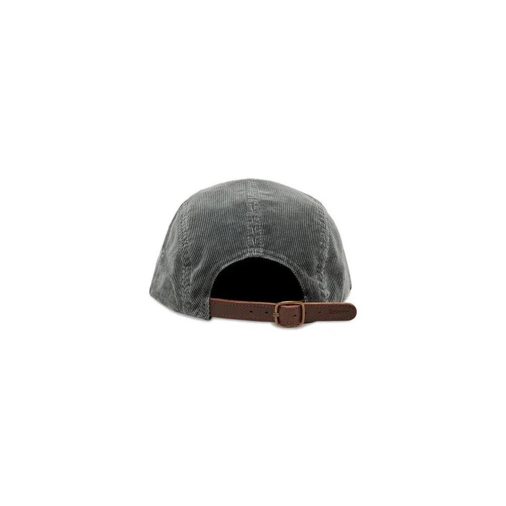 Кепки Supreme Corduroy Camp Cap «Grey» 4