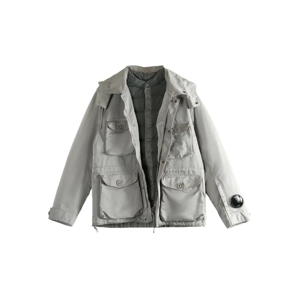 Micro Kei hooded multi-pocket jacket 1