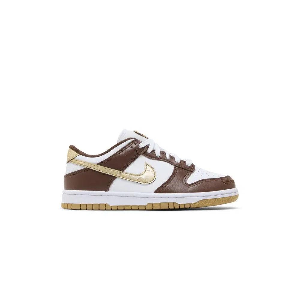 Кроссовки Nike Dunk Low GS 'Cacao Wow Metallic Gold' 1