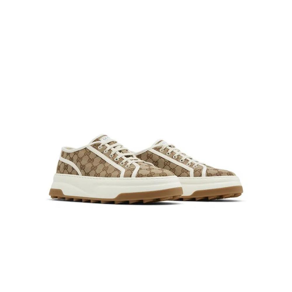 Кроссовки Gucci GG Sneaker 'Interlocking G - Beige' 8