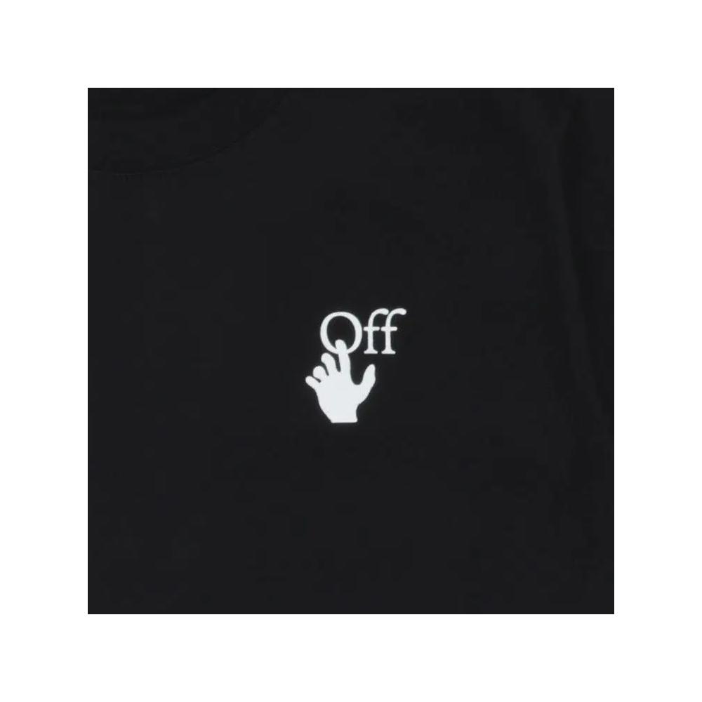Футболки Off-White Marker Short-Sleeve Slim Tee 'Black/Fuchsia' 3