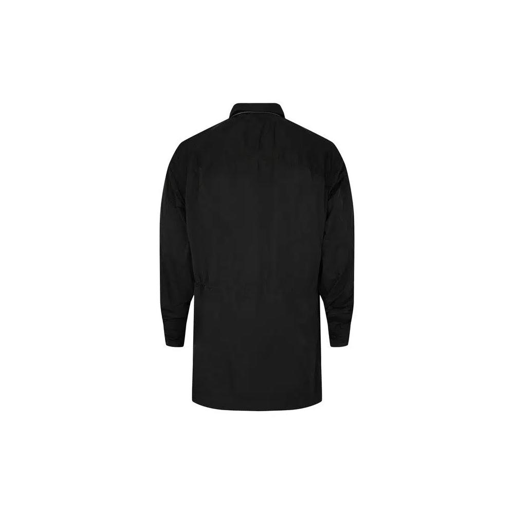 Анораки Ferragamo Zip-Up Windbreaker With Removable Hood 'Черный' 2