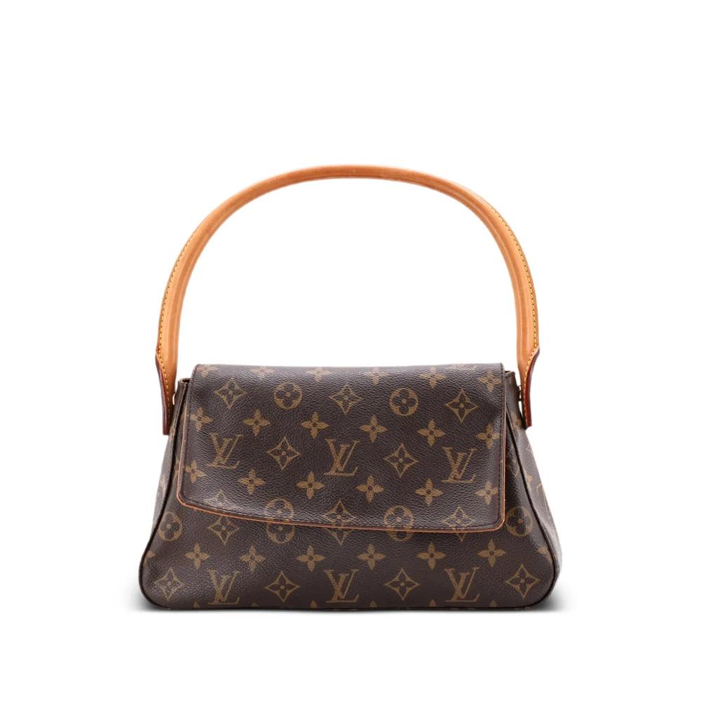 Маленькая сумка-сэтчел Looping Handbag Monogram Canvas 1