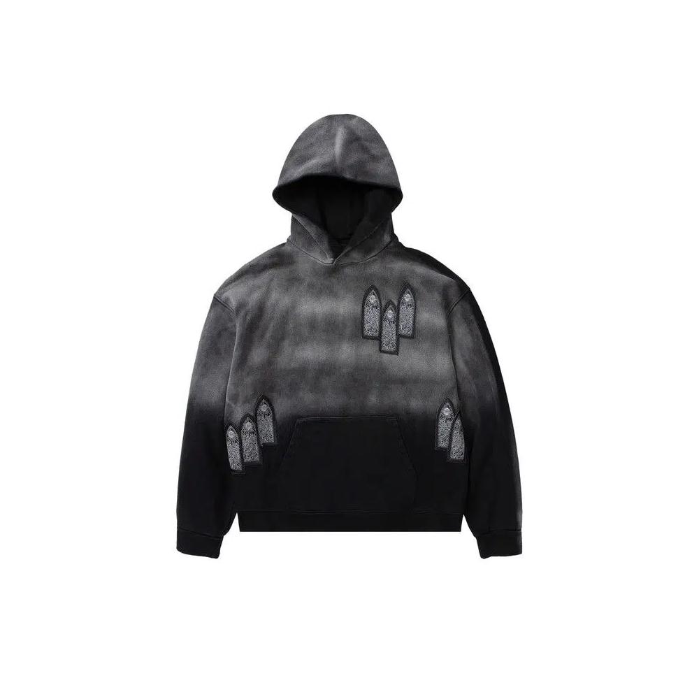 Худи Who Decides War Faded Hooded Pullover 'Уголь' 1