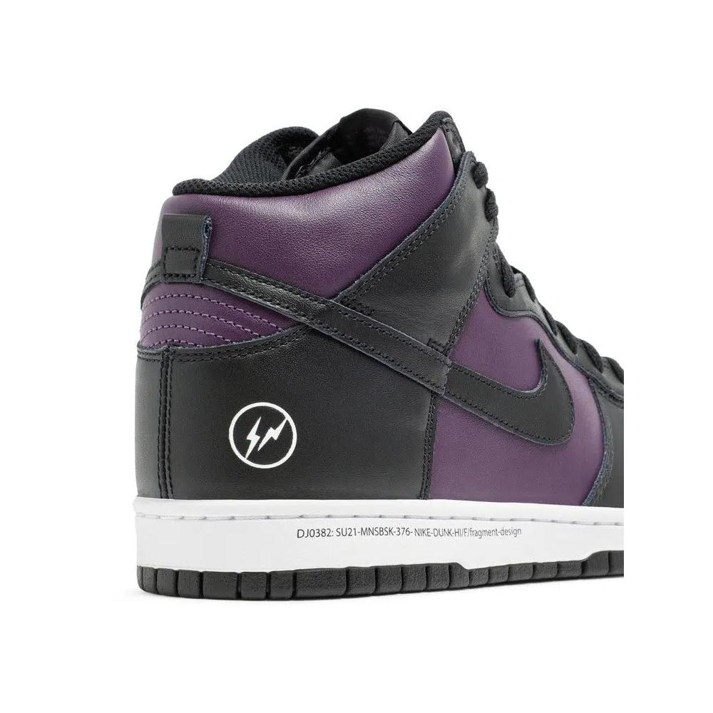 Кроссовки Fragment Design x Nike Dunk High «Beijing» 10