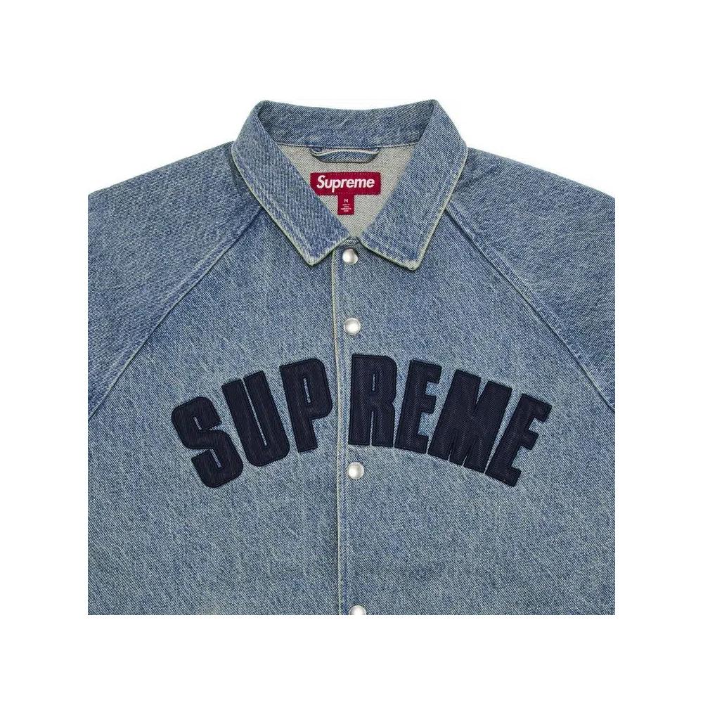 Верхняя одежда Supreme Arc Denim Coaches Jacket «Washed Indigo» 3
