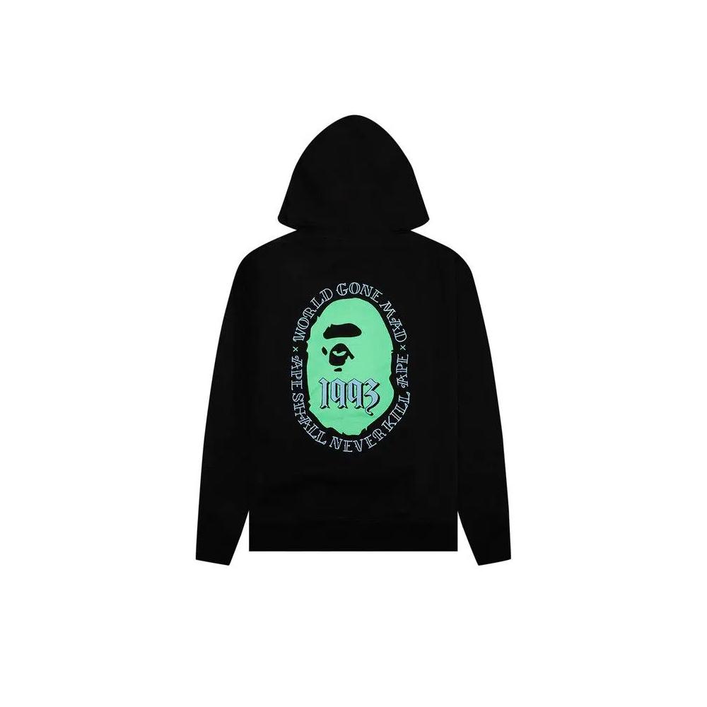 Худи BAPE Ape Head Pullover Hoodie 'Черный' 2