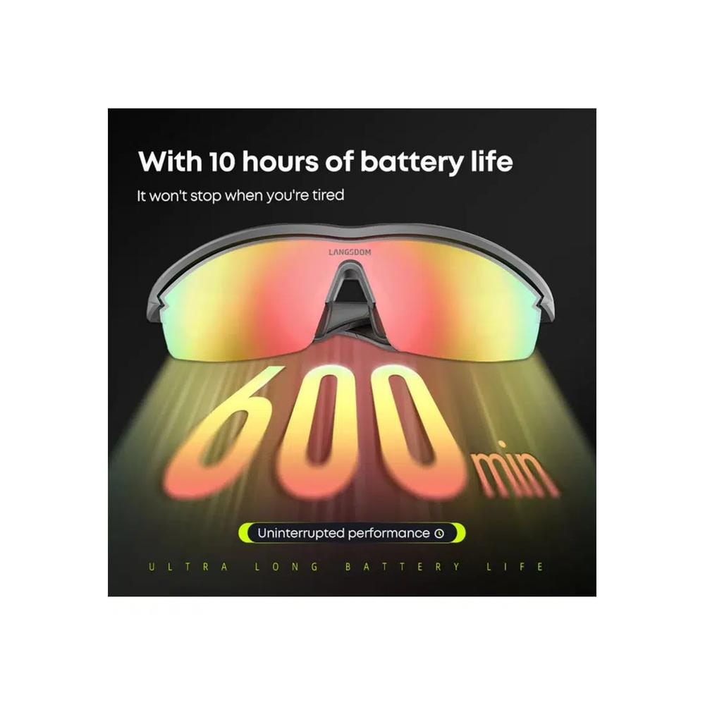 AirNova Outdoor Audio Polarized Glasses - Красный 4