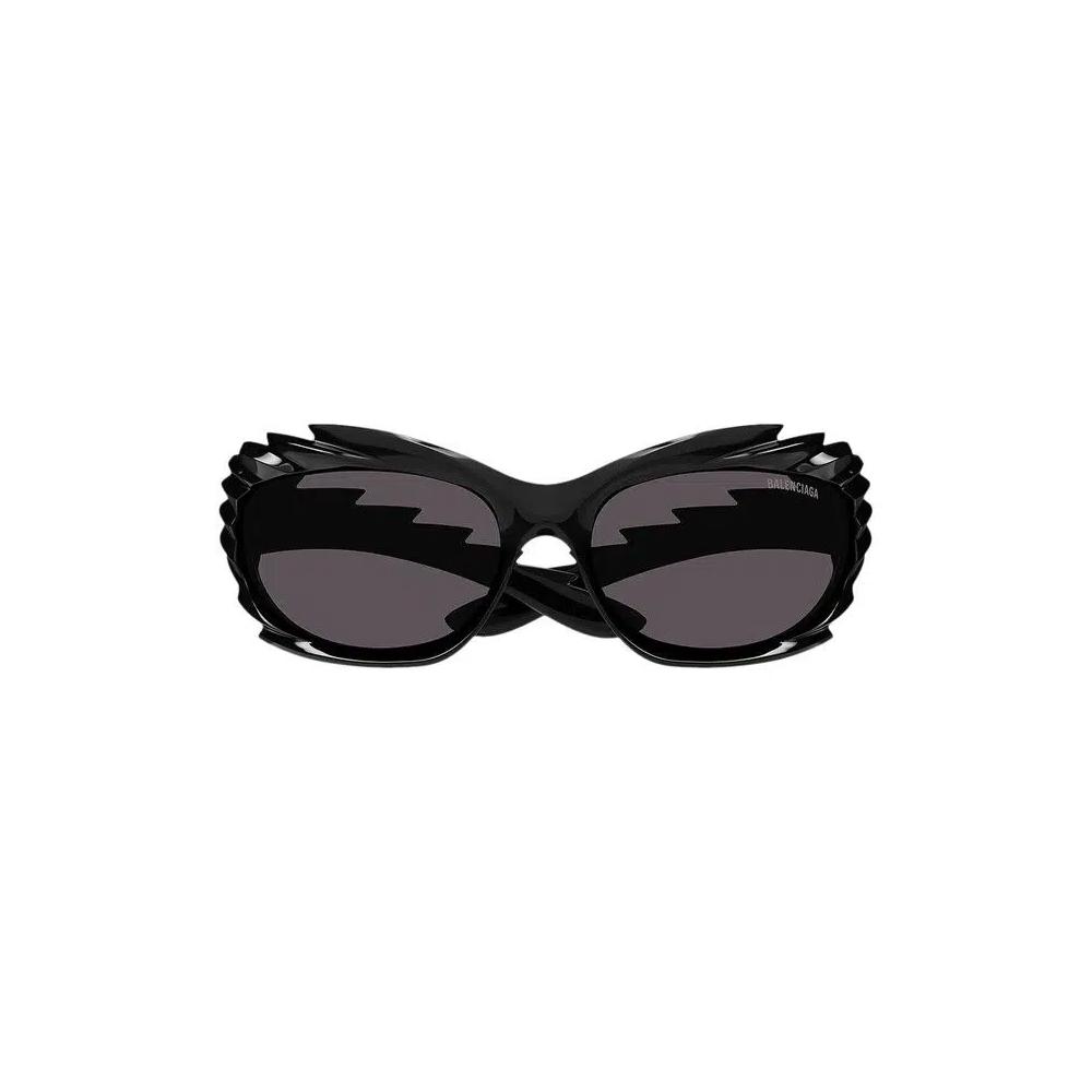 Balenciaga Spike прямоугольные солнцезащитные очки «Чёрные» 1