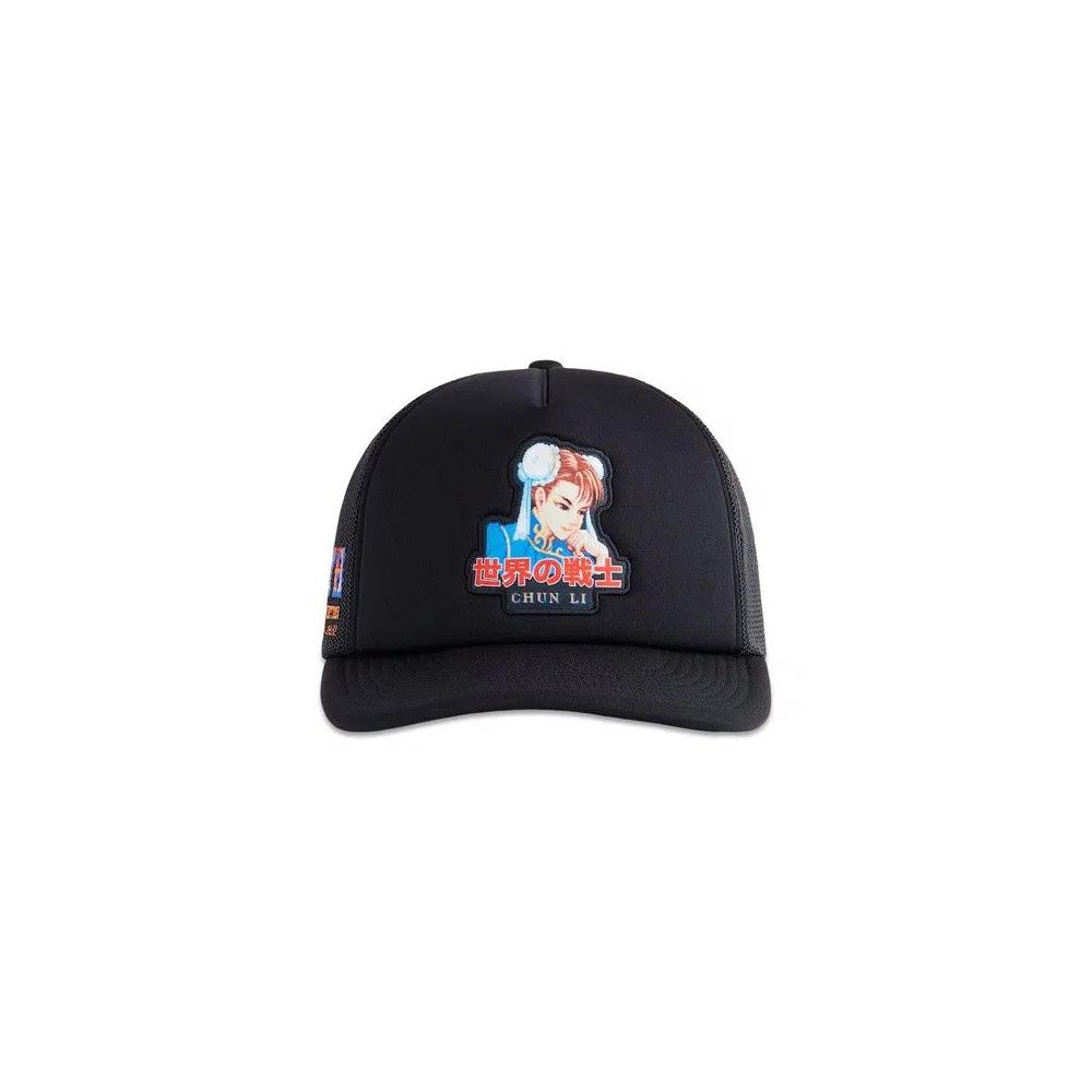Кепки-дальнобойщики Kith x Capcom Chun Li Nolan Trucker Hat 'Black' 1