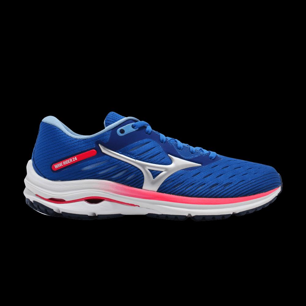 Кроссовки Mizuno Wmns Wave Rider 24 'Blue Diva Pink' 1