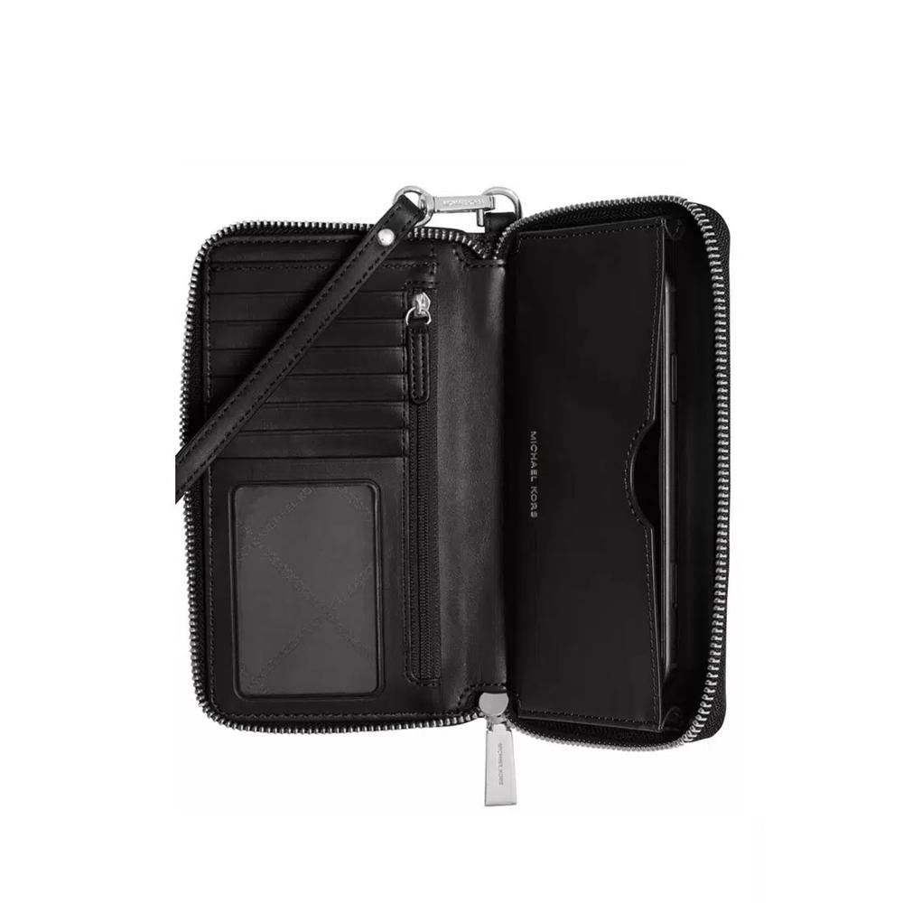 Jet Set Travel Large Flat Signature Phone Wallet - Черный 4