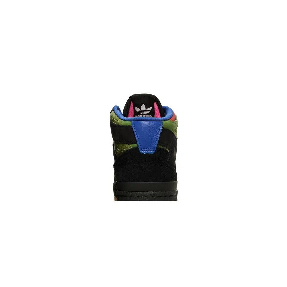 Кроссовки Hebru Brantley x adidas Forum Mid RT 'Frogboy' 7