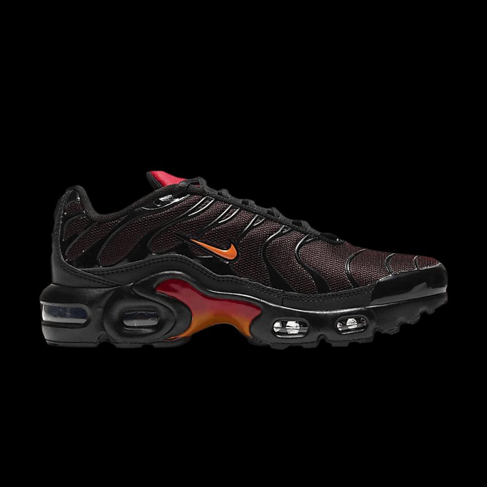 Кроссовки Nike Air Max Plus GS 'Black University Red' 1