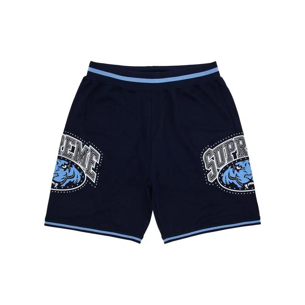 Шорты Supreme Studded Basketball Short 'Темно-синий' 1