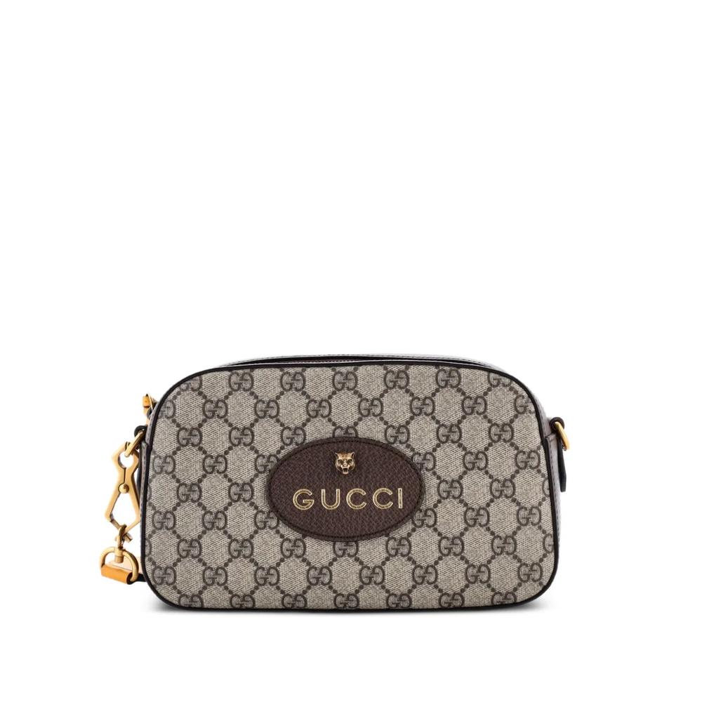 Сумка через плечо Neo Vintage Camera Messenger Bag из канваса с узором GG 1