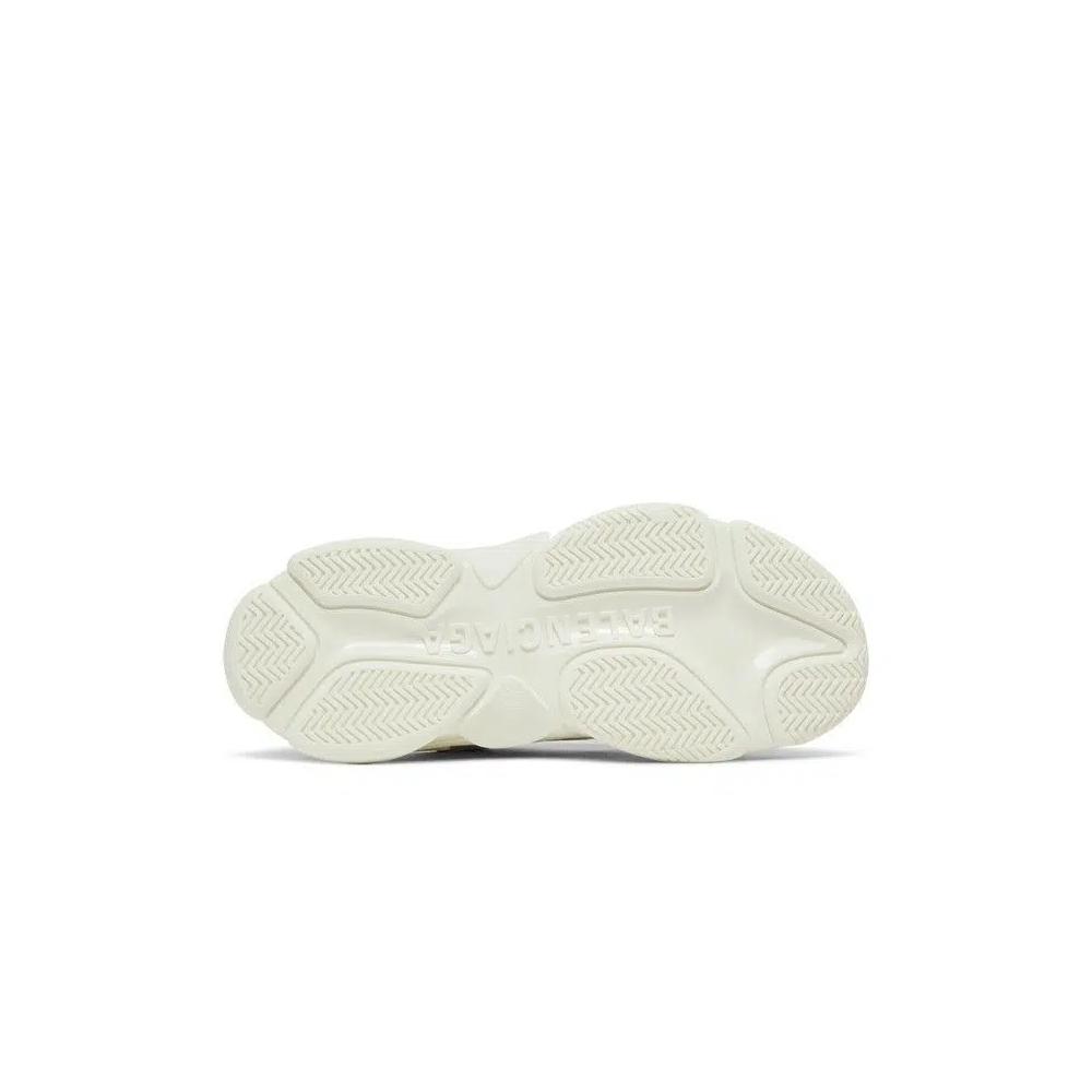 Кроссовки Balenciaga Triple S Sneaker 'Allover Logo - White Multi' 4