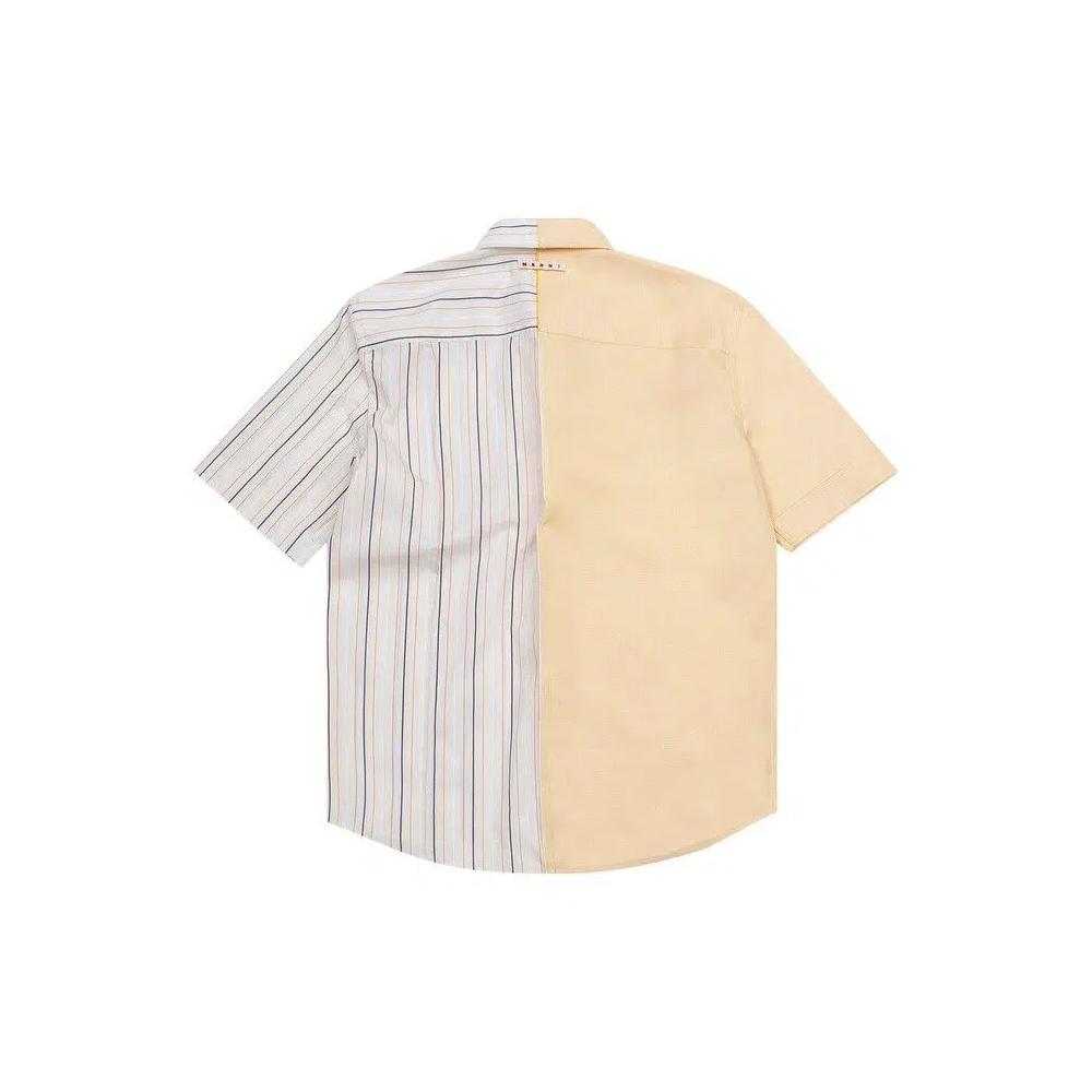 Рубашки на пуговицах Marni Half Poplin Striped Shirt 'Ivory' 2